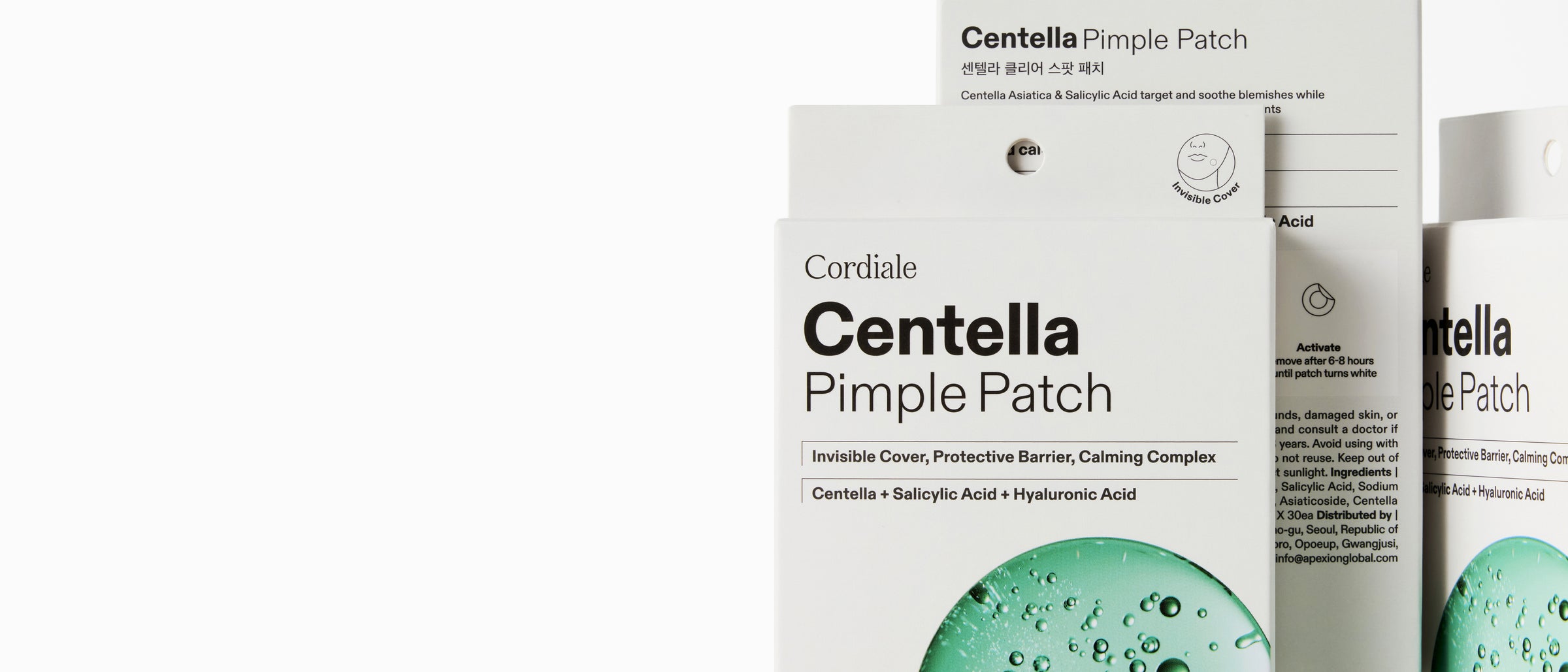 Cordiale Centella Pimple Patch 공식 브랜드 이미지